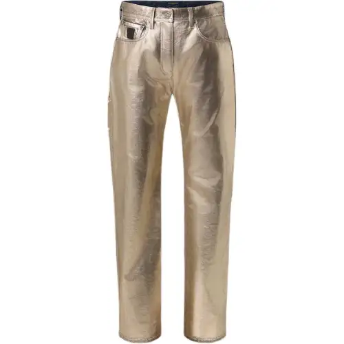 LOUIS VUITTON Jeans Women's Champagne Wine Color