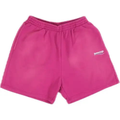 Balenciaga Casual Shorts Women's Fuchsia
