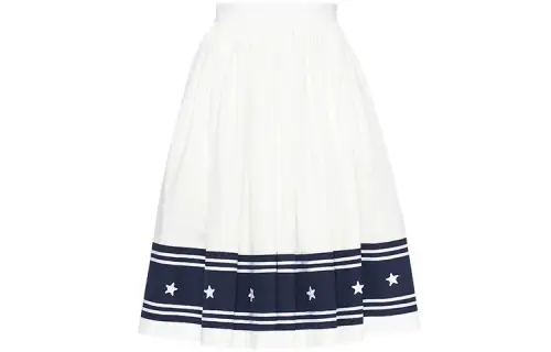 MIU MIU FW21 Casual Long Skirt Women's White