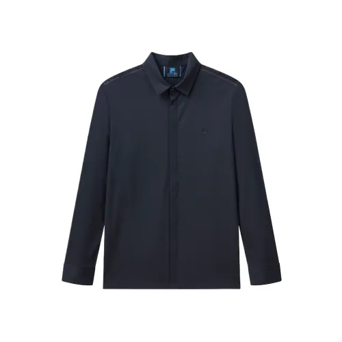 FILA Shirts Men's Legend Blue Lapel Moderate