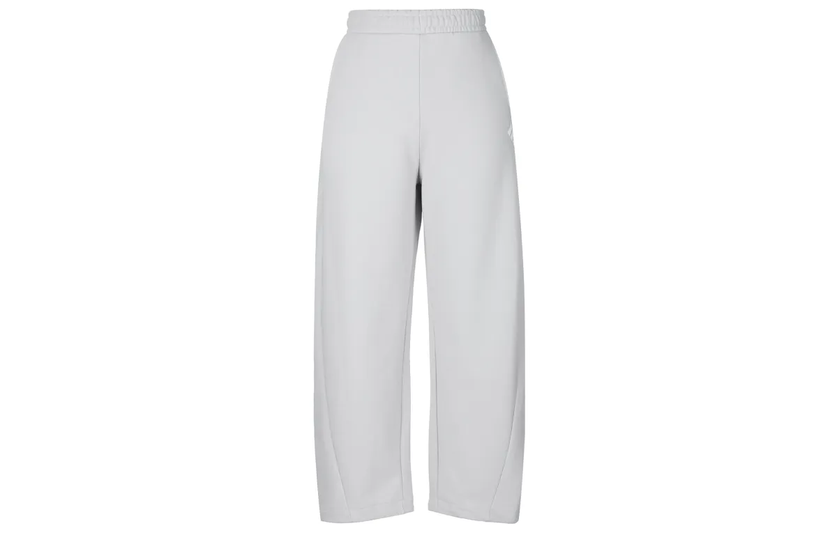 Adidas Knitted Sweatpants Women's Light Gray