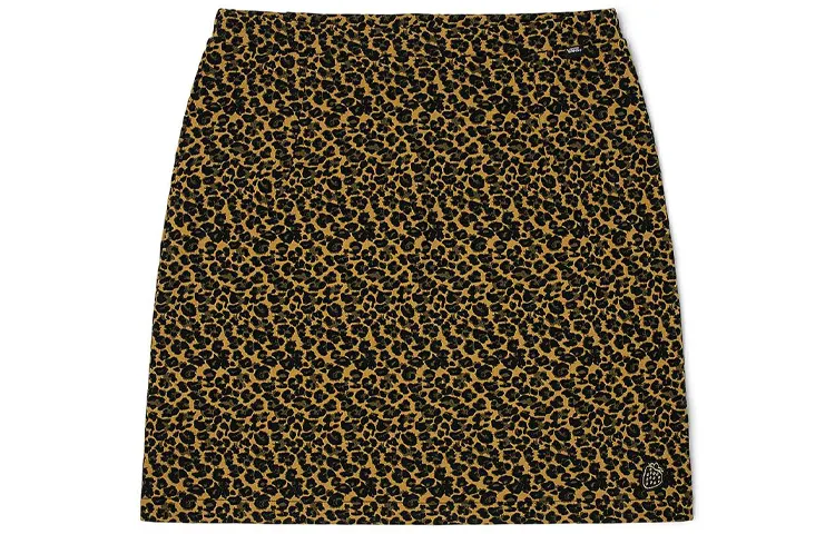 Vans x Cher Strauberry Casual Short Skirts Women's Leopard Print