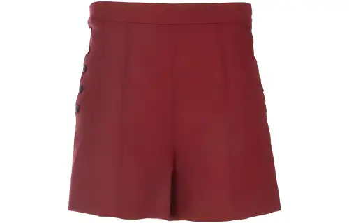 DIOR Casual Shorts Women's Red Moderate