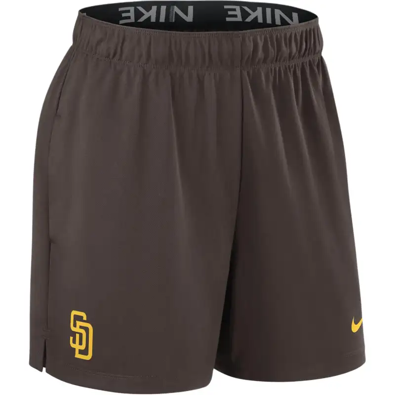 Nike San Diego Padres Authentic Collection Practice Women's Nike Dri FIT Mlb Shorts