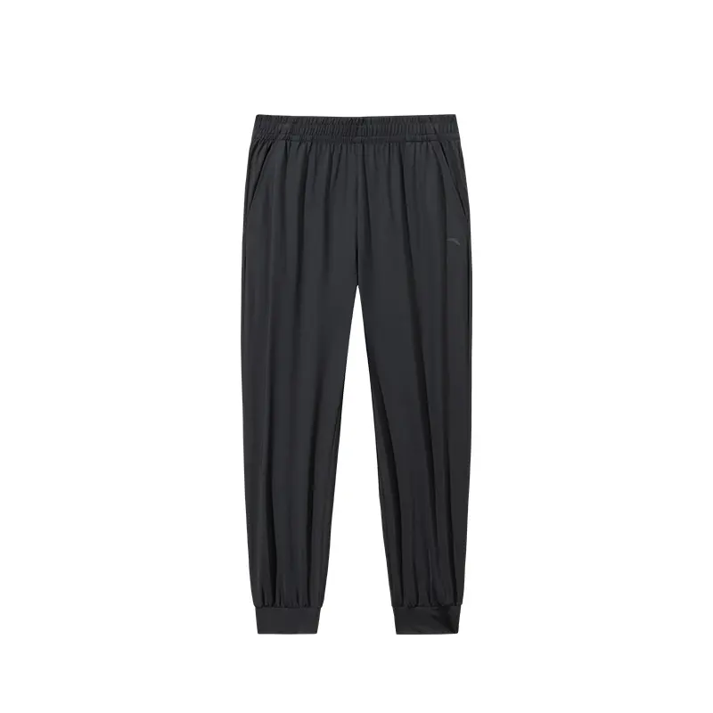 Anta Variety Training Collection Knitted Sweatpants Women's Basic Black
