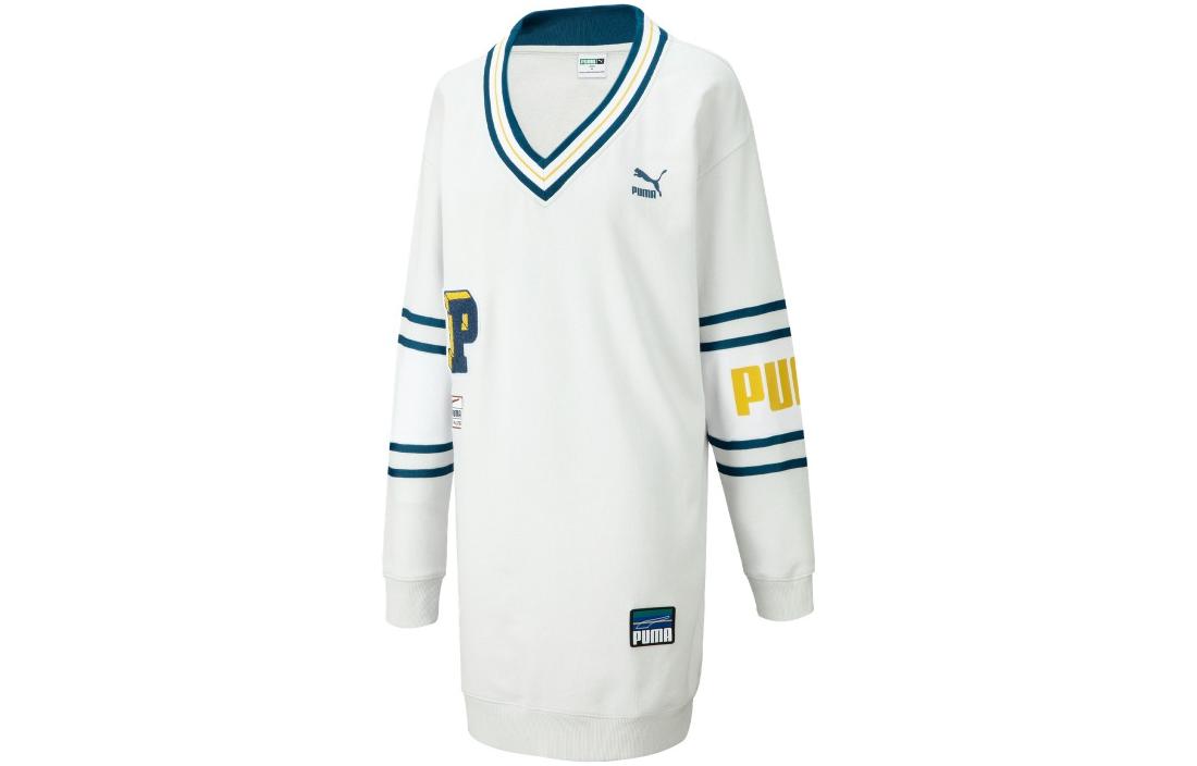 Женское платье PUMA Urban Vintage Badge (серое)