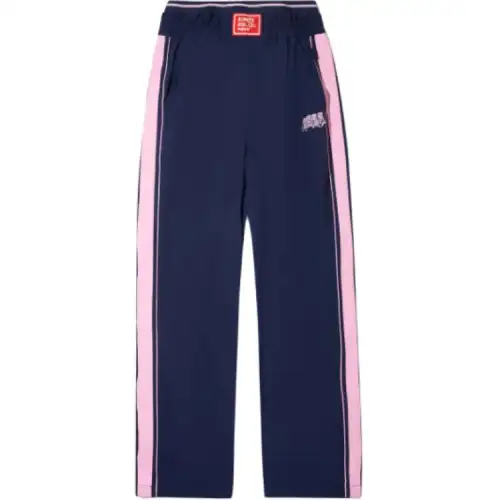 Li Ning Knitted Sweatpants Women's Dark Ship Blue