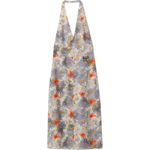 MIU MIU Sleeveless Dress Women's Cloud Gray