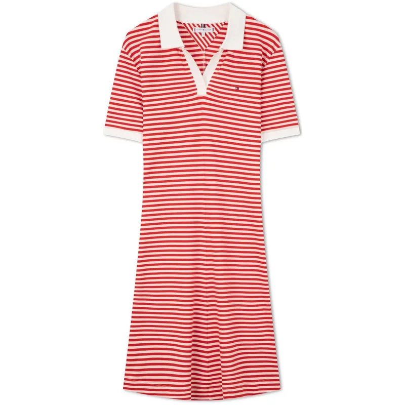 Tommy Hilfiger Logo-embroidered Dress