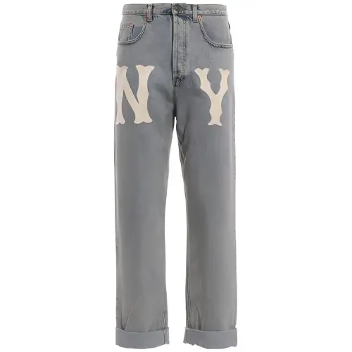 GUCCI Ny Denim Pants Light Blue