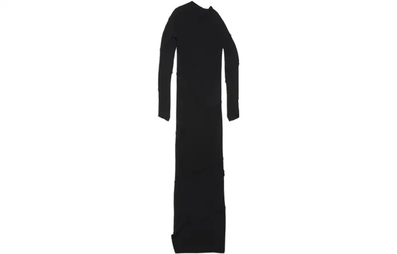 Balenciaga Spiral Maxi Dress