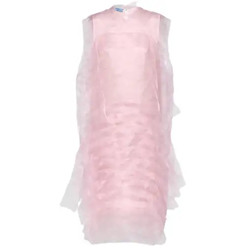 PRADA Sleeveless Technical Voile Dress