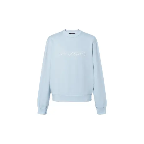 Lv Embroidered Signature Crewneck
