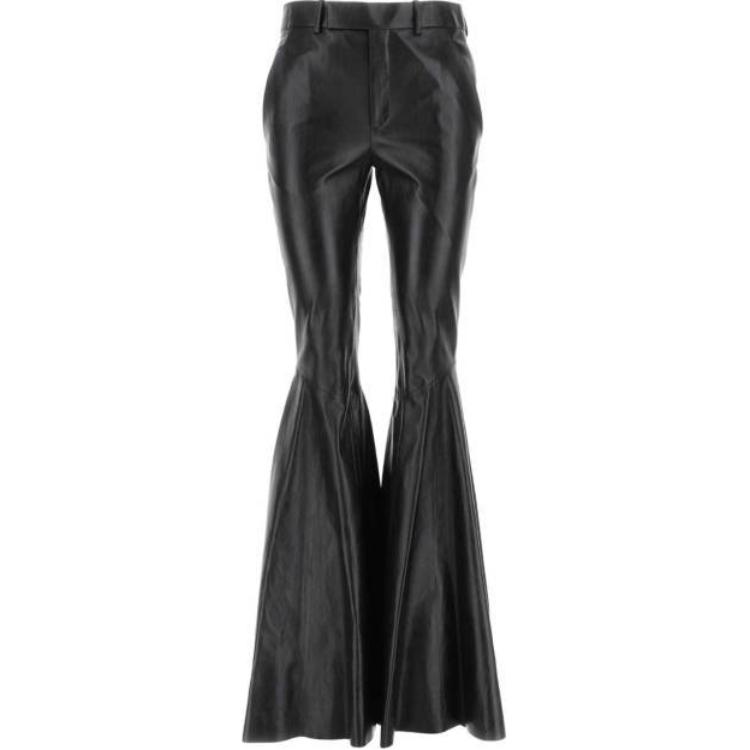 SAINT LAURENT Low Waist Flared Trousers