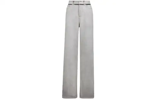 DIOR Jeans Women's Light Gray Moderate Other