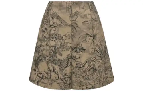 DIOR SS23 Casual Shorts Women's Umber