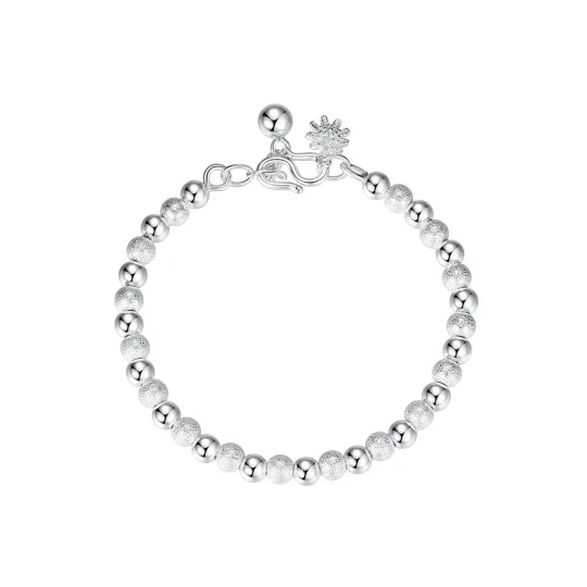 WINY 999 Fine Silver Material Bracelet With Adjustable Length, Comes With Certificate Women's Girlfriend