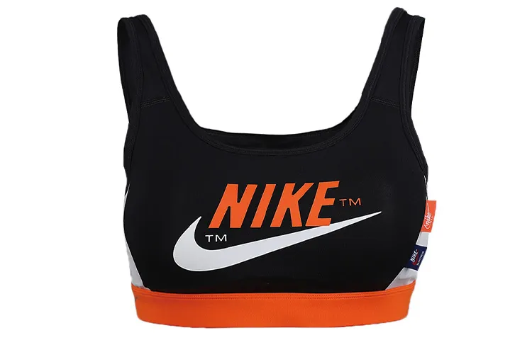Nike Dri-Fit Sports Underwear Women's Black White Orange Moderate