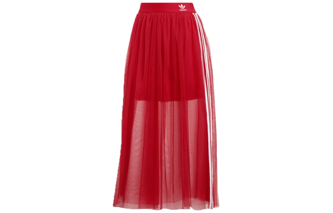 adidas originals Layered Tulle Skirt 'Energy Pink'