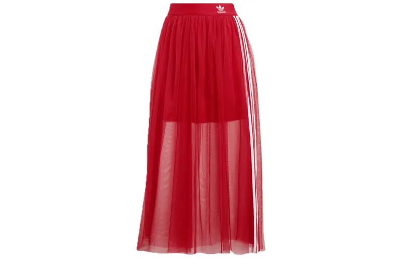 adidas originals Layered Tulle Skirt 'Energy Pink'