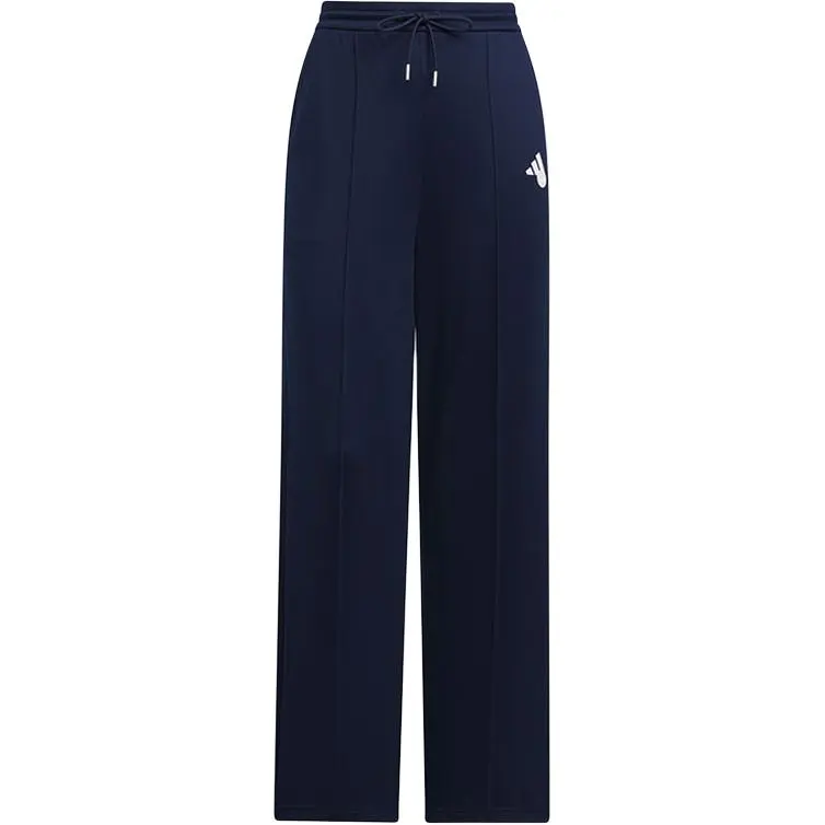 Adidas Knitted Sweatpants Women's Marine Blue