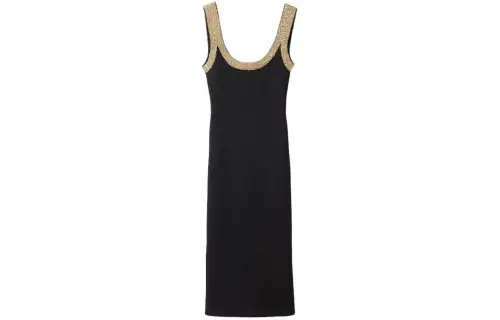 MIU MIU Slip Dress Women's Black