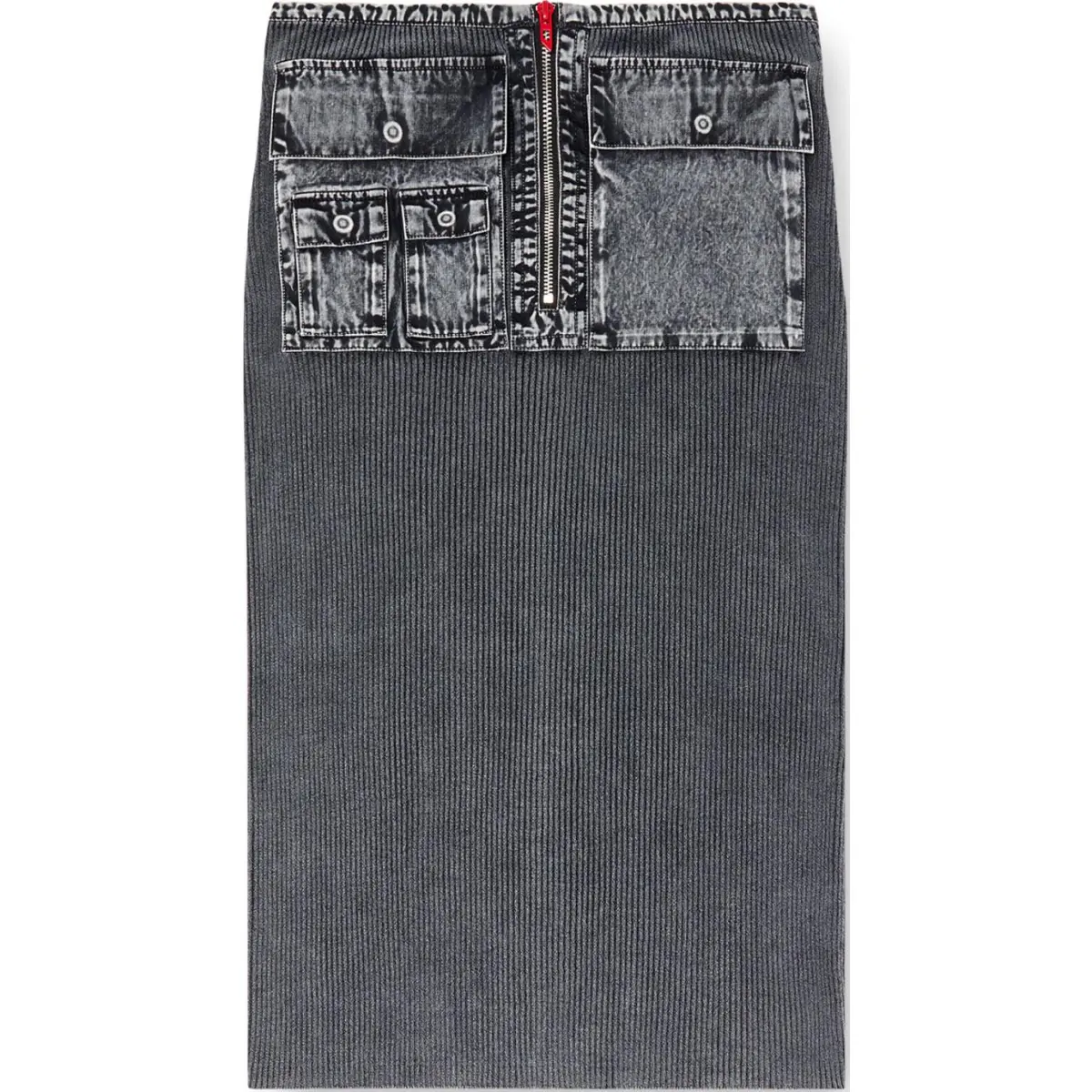 DIESEL M Meryn Knitted Midi Skirt