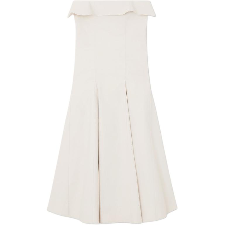 COS ATELIER Sleeveless Dress Women's Ivory