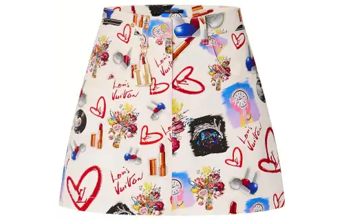 LOUIS VUITTON FW21 Casual Short Skirts Women's Multicolor