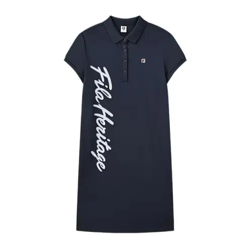 FILA Athletics Short Sleeved Dress Women's Royal Blue NV