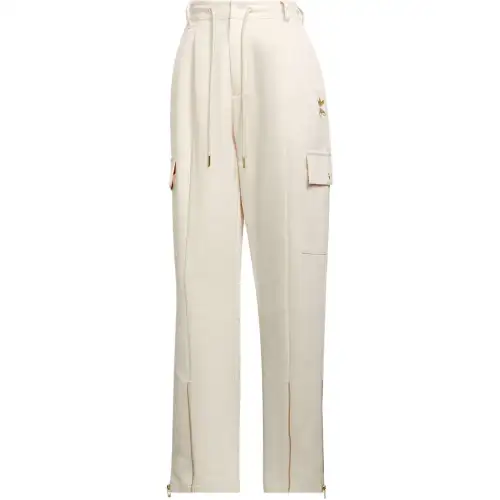 Adidas Originals CARGO PANTS Knitted Sweatpants Women's Ecru