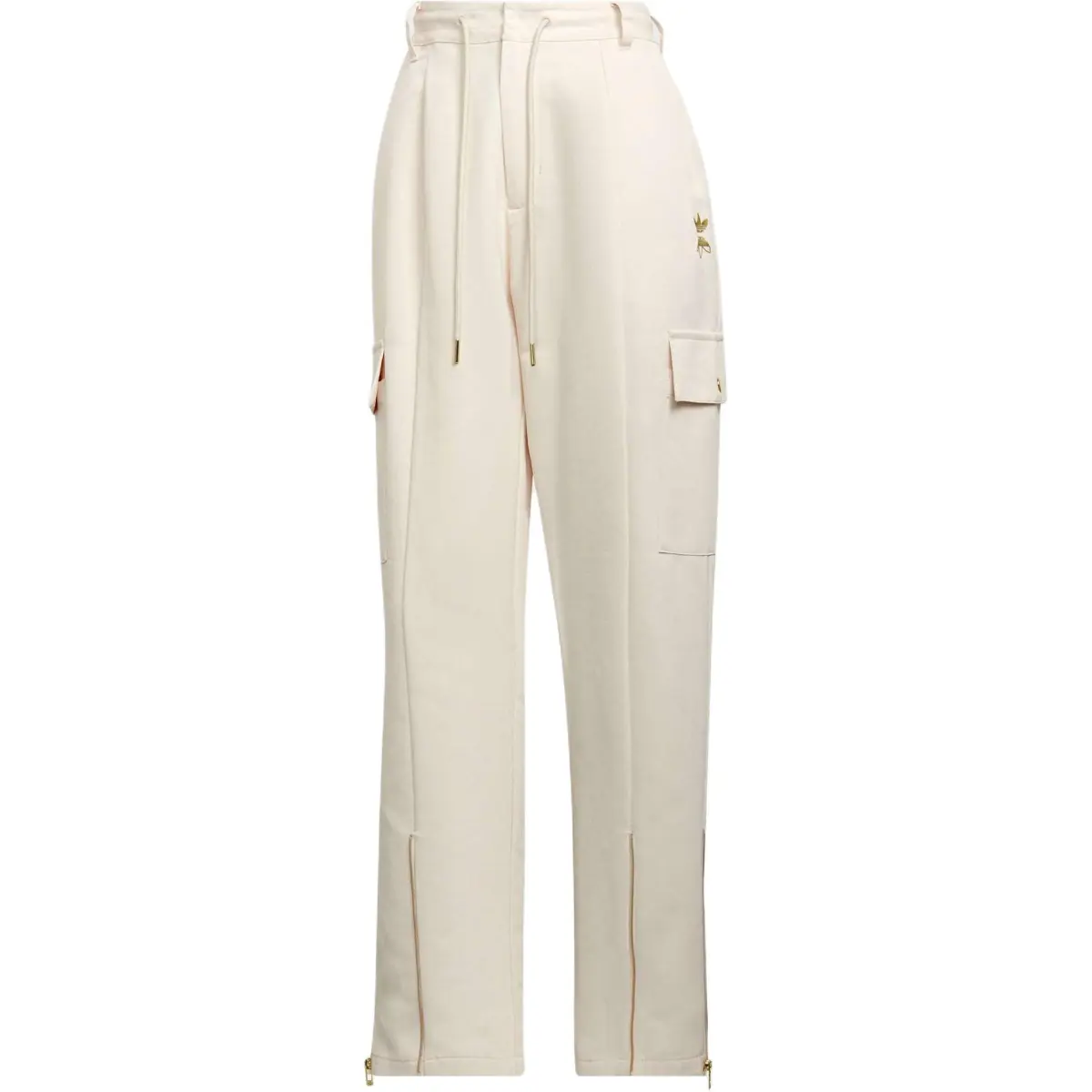 Adidas Originals CARGO PANTS Knitted Sweatpants Women's Ecru