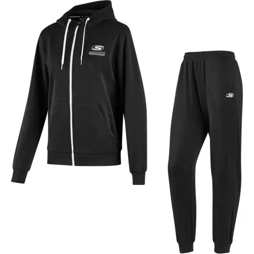 Skechers Basic Sports Collection Casual Suit Women's Carbon Black