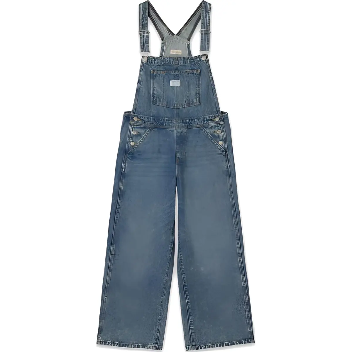 Levi's Overalls Women's Washed Blue