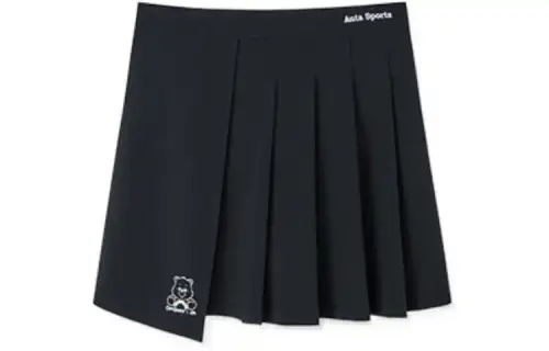 ANTA Casual Short Skirts Women's Black Short A Line Skirt