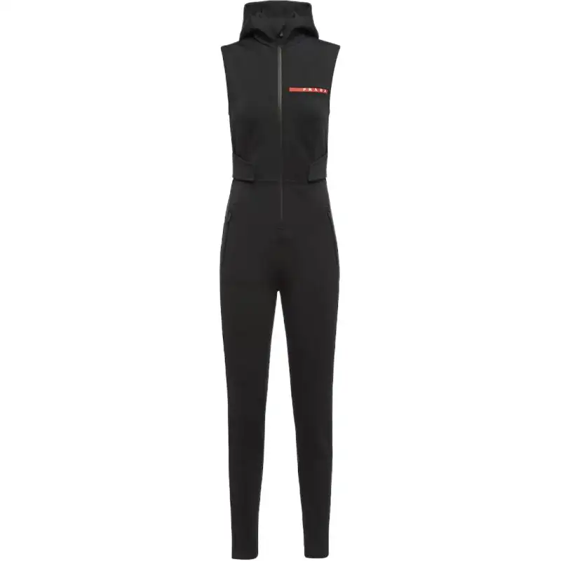 PRADA Jumpsuits Women's Black Moderate Jumpsuit
