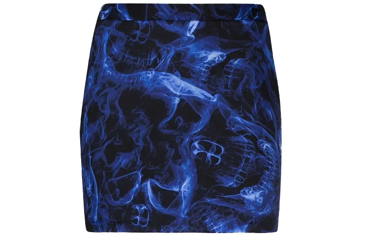 Vetements Casual Short Skirts Women's Black Short Bodycon Skirt
