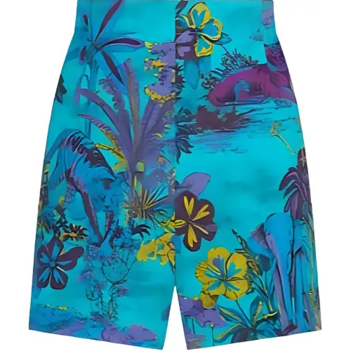 DIOR Casual Shorts Women's Blue