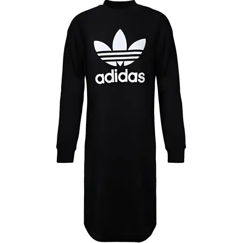 Adidas Originals Long Sleeved Dress Women's Black