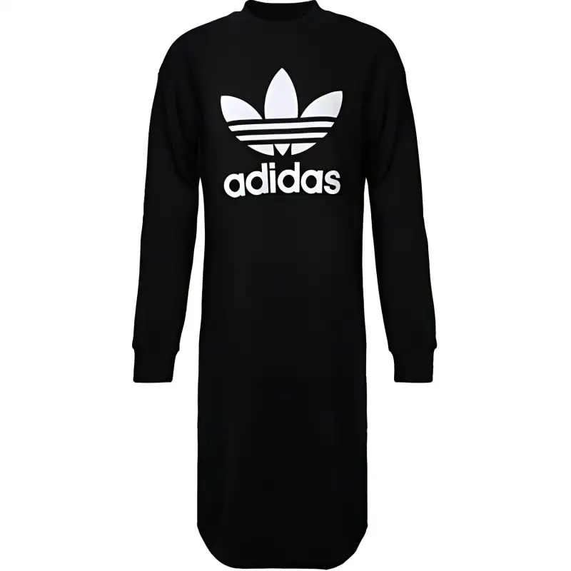 Adidas Originals Long Sleeved Dress Women's Black