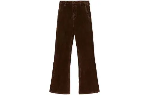 LOEWE Bootleg Jeans In Denim Mens Coffee Bean