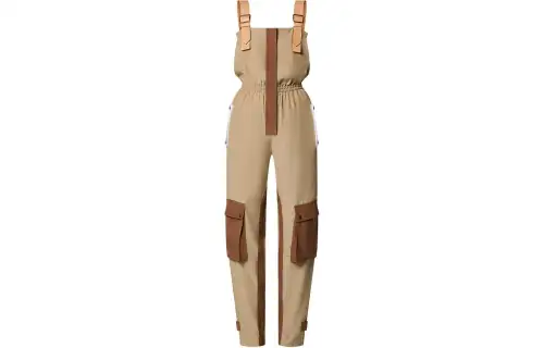 LOUIS VUITTON Color-Blocked Cargo Jumpsuit