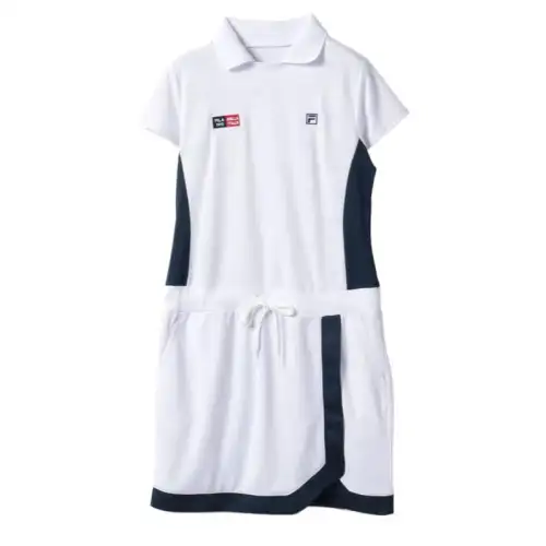 FILA ECO Short Sleeved Dress Women's White