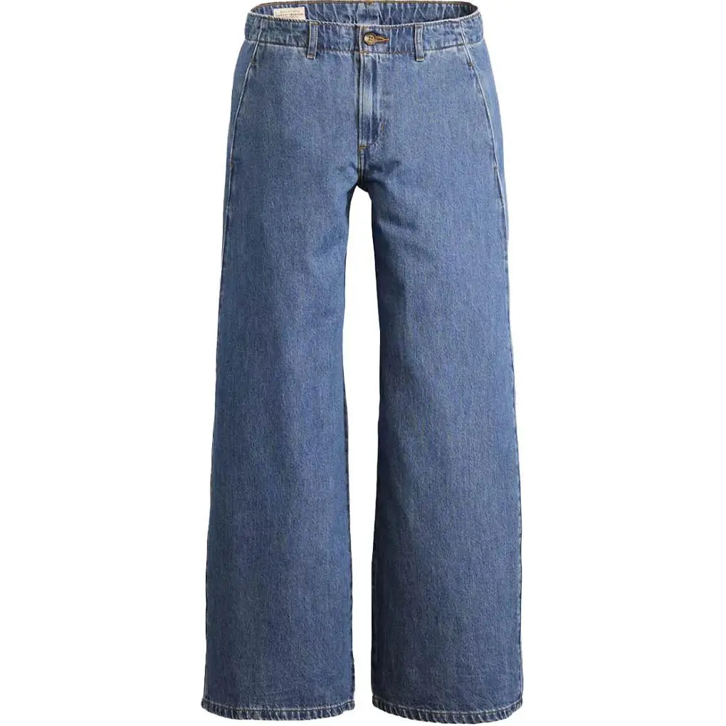 Levi's Jeans Women's Blue Moderate Wide Leg Pants
