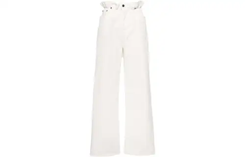 MIU MIU SS23 Jeans Women's White