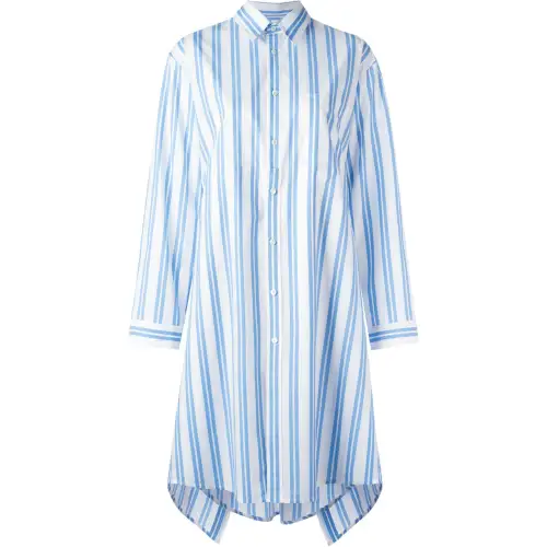 Balenciaga Striped Shirt Dress