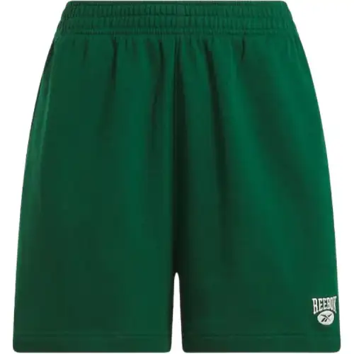 Reebok Classics Archive Essentials Small Logo Short Casual Shorts Women's Dark Green