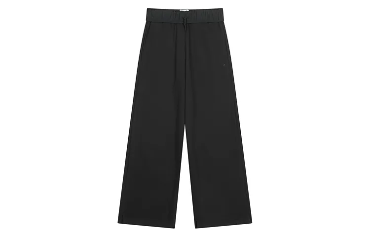 Champion FW24 Emotional Dance Embroidery Small C Logo Letter Pattern Thickened Fleece Lined Drawstring Wide Leg Casual