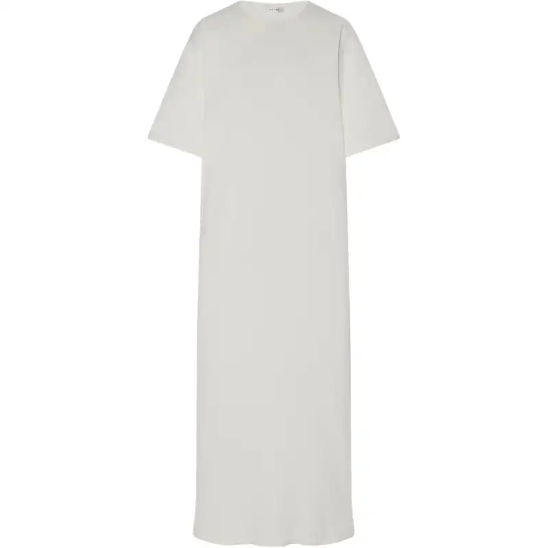 THE ROW SS24 Short Sleeved Dress Women's White