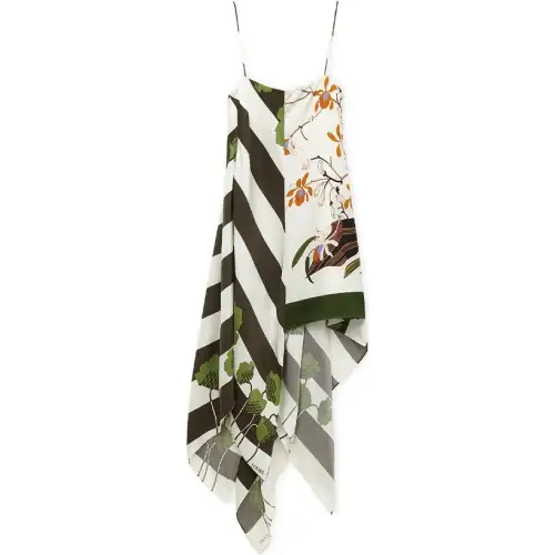 LOEWE SS24 Slip Dress Women's Multicolor